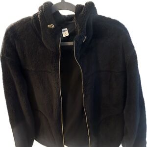 Elegant Black Teddy Jacket for Women